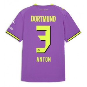Borussia Dortmund Waldemar Anton #3 Jalkapallovaatteet Kolmaspaita 2026-27 Lyhythihainen